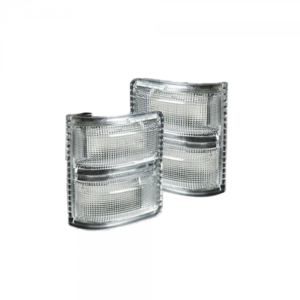 Image 1 for Recon 264140CL Amber LED Clear Lens Mirror Lights